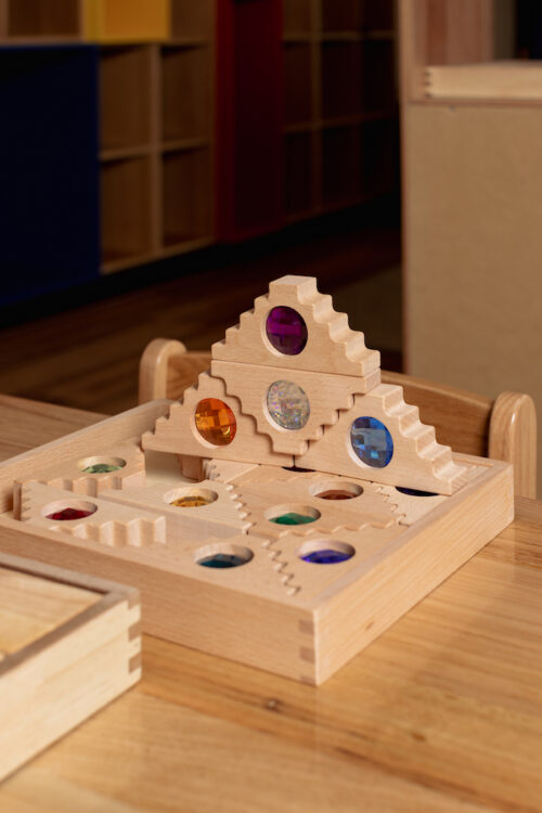 Step Gables Wooden Blocks 16pc