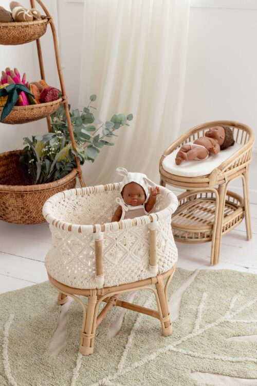 Macrame Doll Bed