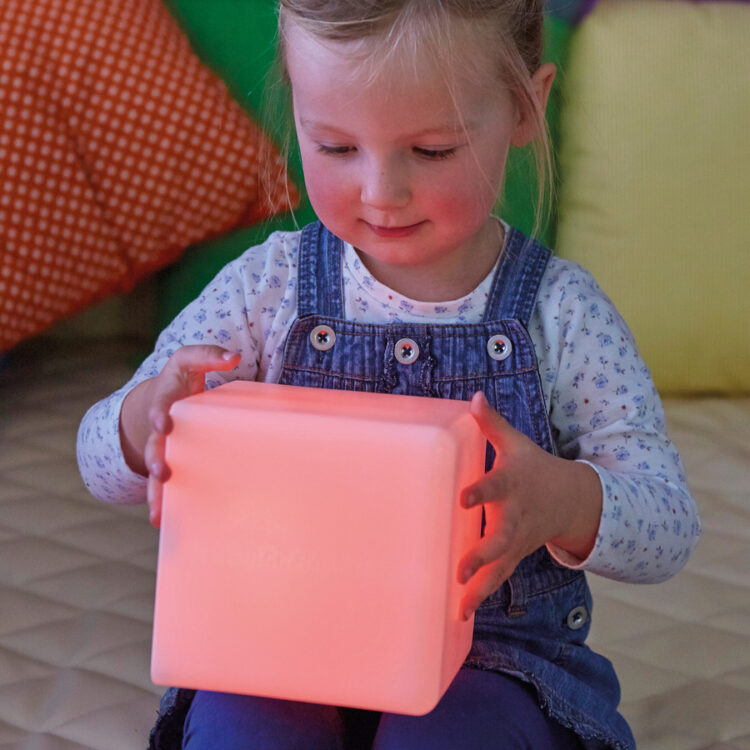 Sensory ICT Glow Construction Blocks 12pc