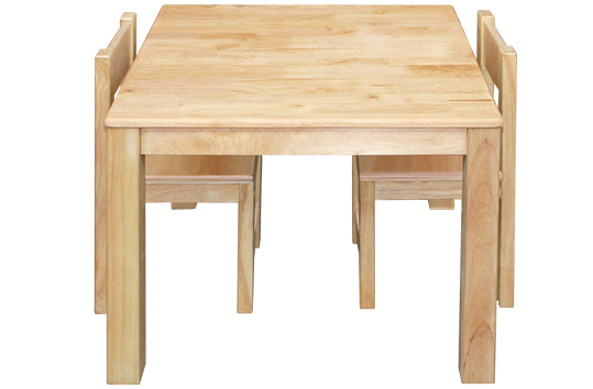 Timber Square Table & Chairs Set