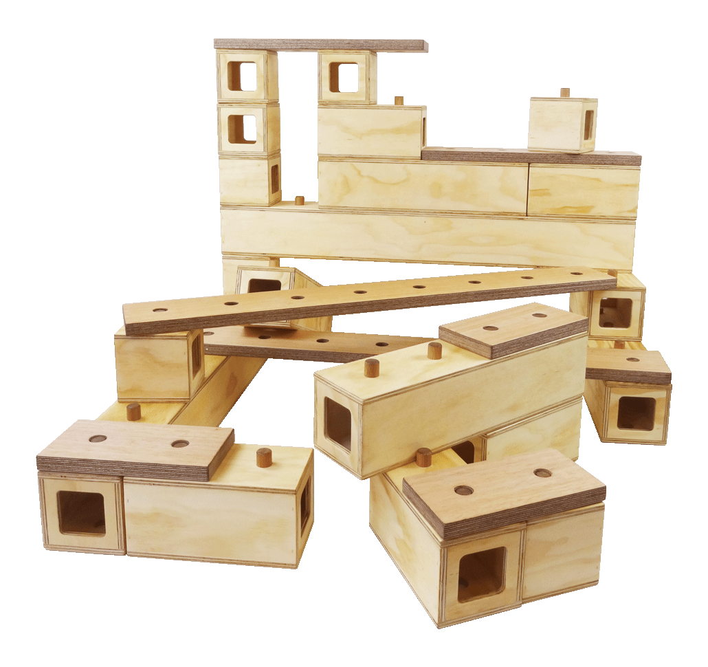 Connector Wooden Blocks