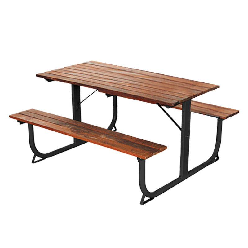 Seat & Bench Combination Rectangle Table