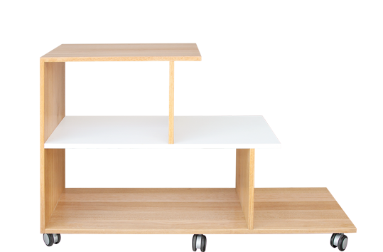 Tas Oak Flexispace Combo Tiered Shelf