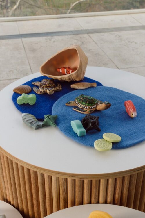 Felt Mats Rainbow 7pc