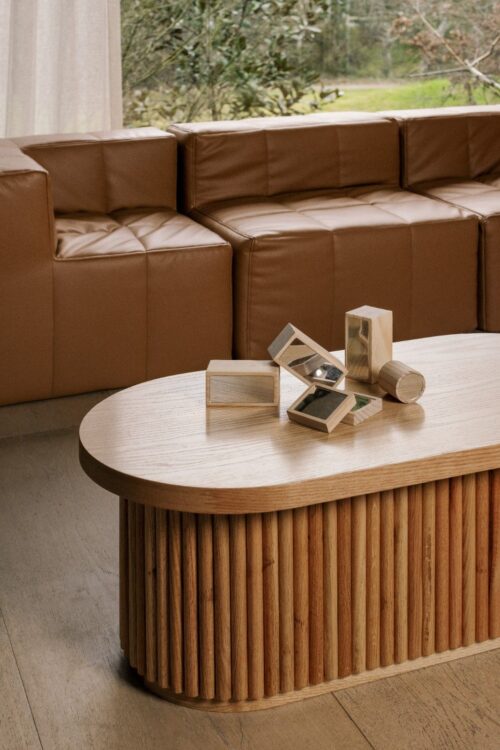 Wooden Mirror Blocks 28pc