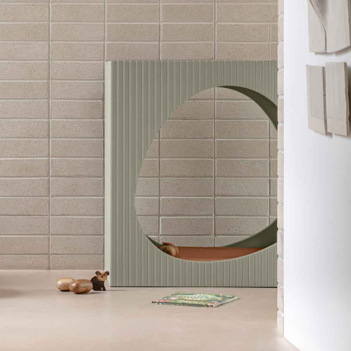 Fluted Nook - Sage