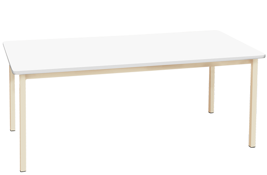 Melamine Rectangle Table 1200×600mm