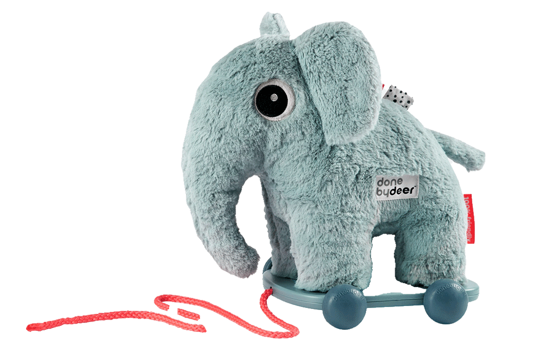 Pull Along 2-in-1 Toy, Elphee
