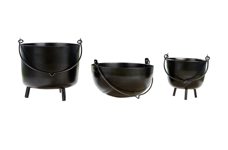 Metal Cauldrons 3pc