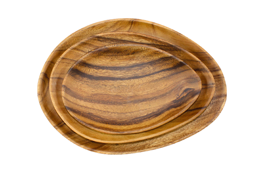 Acacia Plate Medium