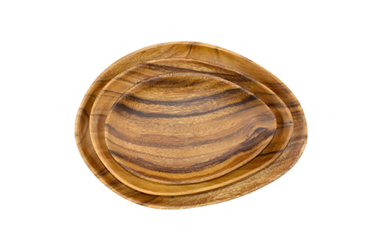 Acacia Plate Small