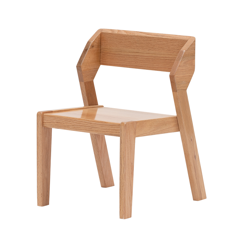 Oak Alfie Stacking Chair