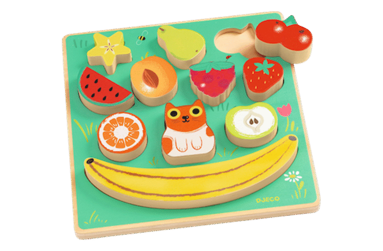 Wooden Fruit Balancing Puzzle