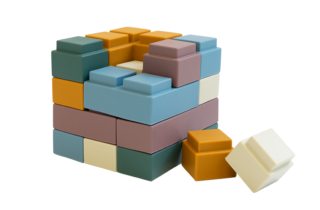 Silicone Building Blocks 15pc