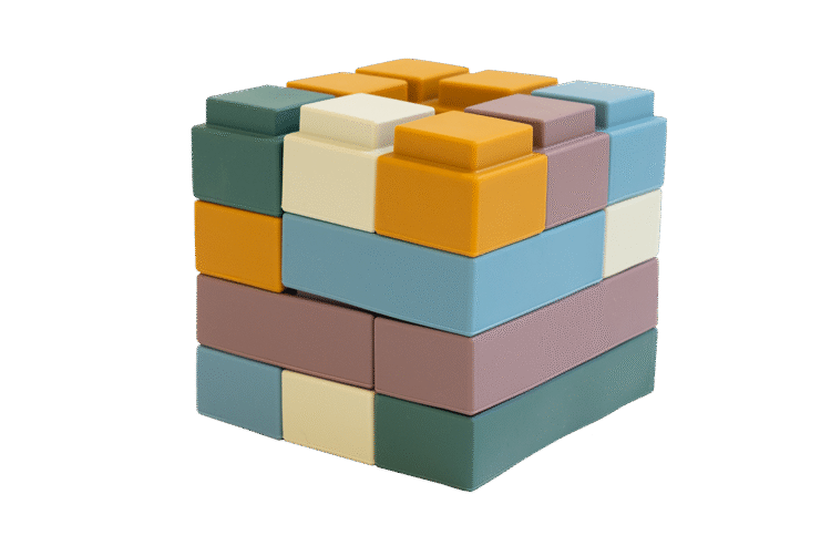 Silicone Building Blocks 15pc