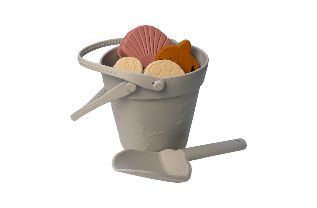 Silicone Bucket Grey