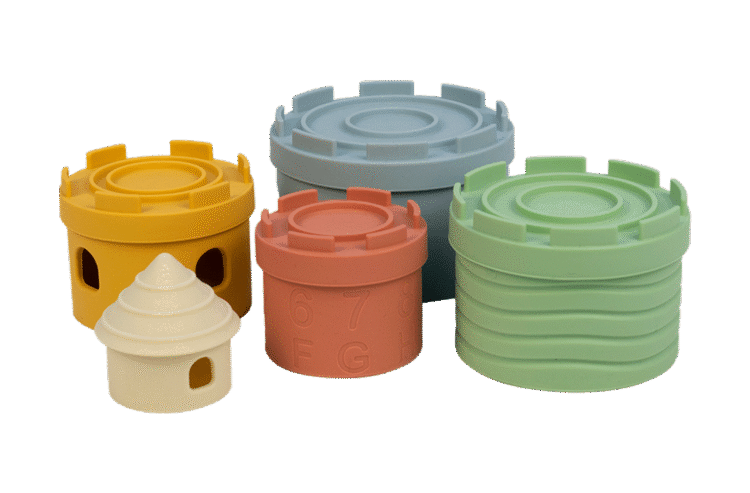 Silicone Light House Stacking