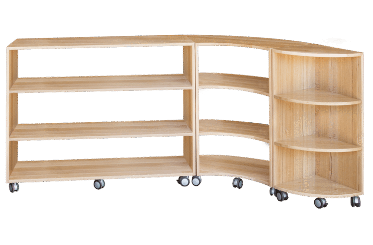 Tas Oak Flexispace set of 3 (A): 980mm