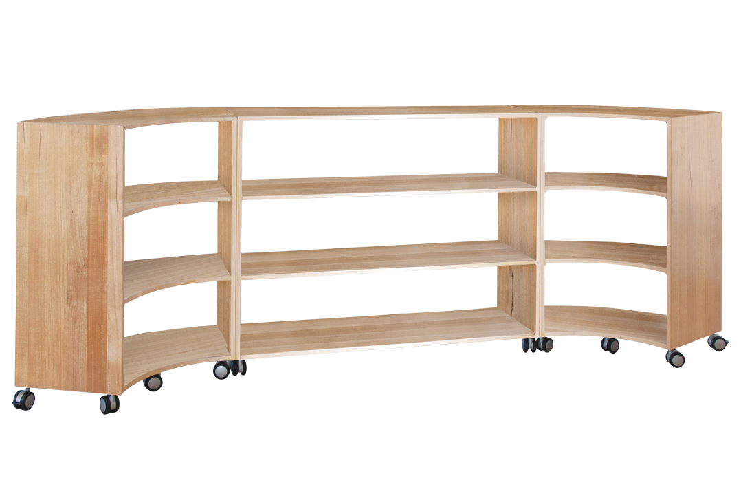 Tas Oak Flexispace Set of 3 (B): 980mm
