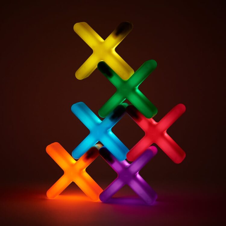 Glow Crosses Large 12pc
