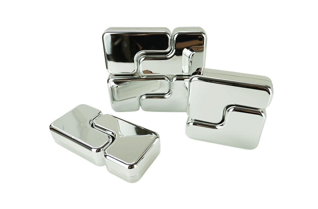 Metallic Jigsaw Blocks