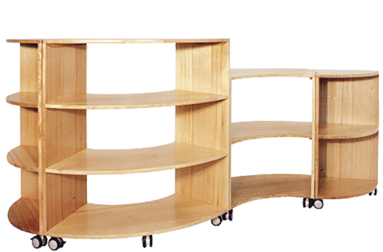 Tas Oak Flexispace Set of 4 Hi/Low