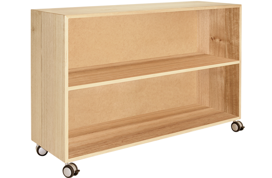 Tas Oak Flexispace Closed Back Shelf