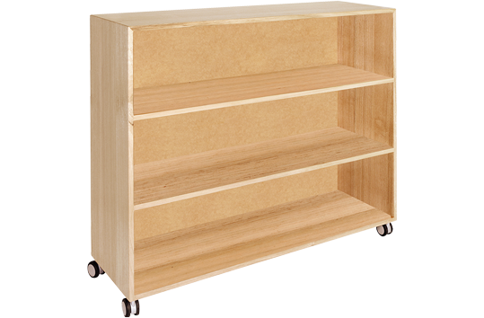 Tas Oak Flexispace Closed Back Shelf Tall
