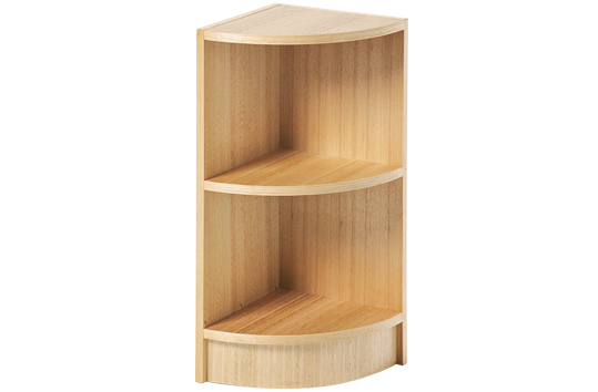 Tas Oak Home Corner Quarter Circle