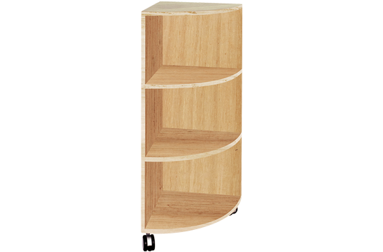 Tas Oak Flexispace Quarter Circle Tall