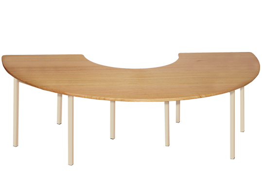 Tas Oak Hardwood French Half Circle