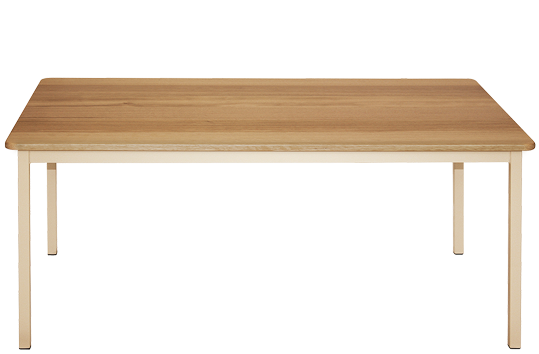 Tas Oak Hardwood Rectangle Table 1200×600mm
