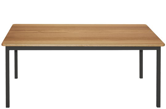 Tas Oak Hardwood Rectangle Table 900×600mm