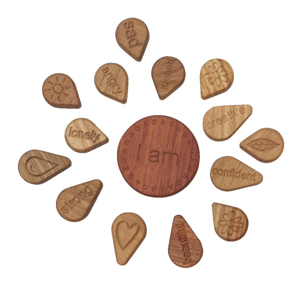 Wooden I Am Puzzle