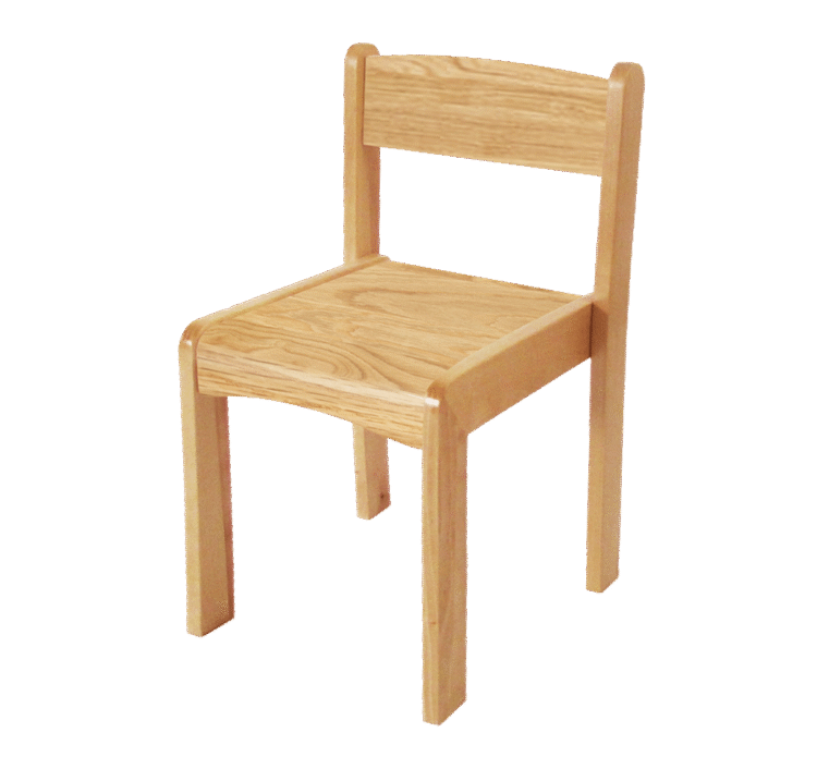 Oak Stacking Chair