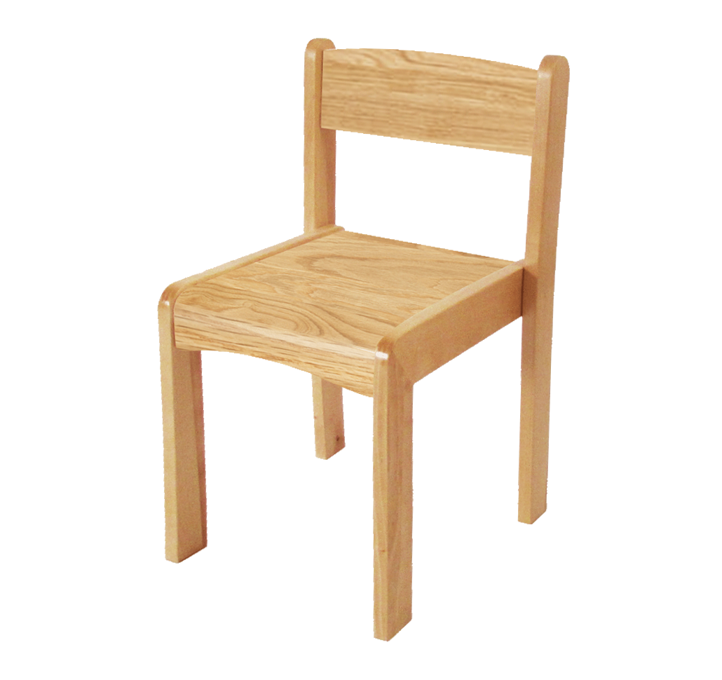 Oak Stacking Chair