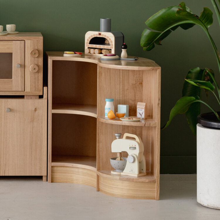 Tas Oak Home Corner Quarter Circle