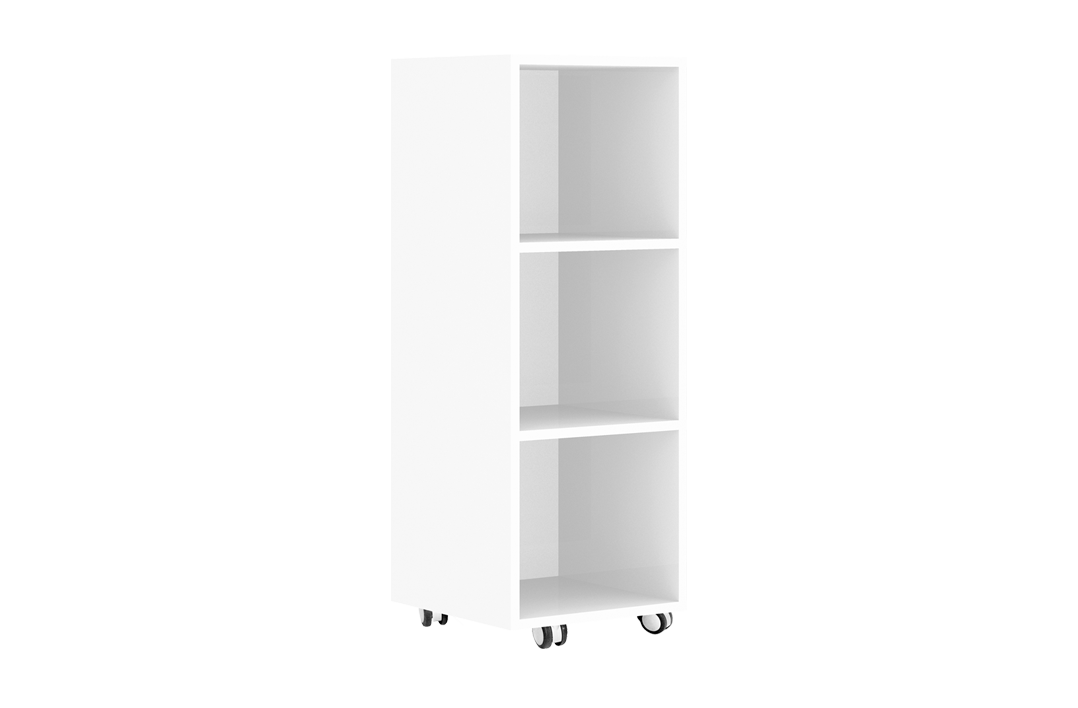 Melamine Locker 3 Unit White
