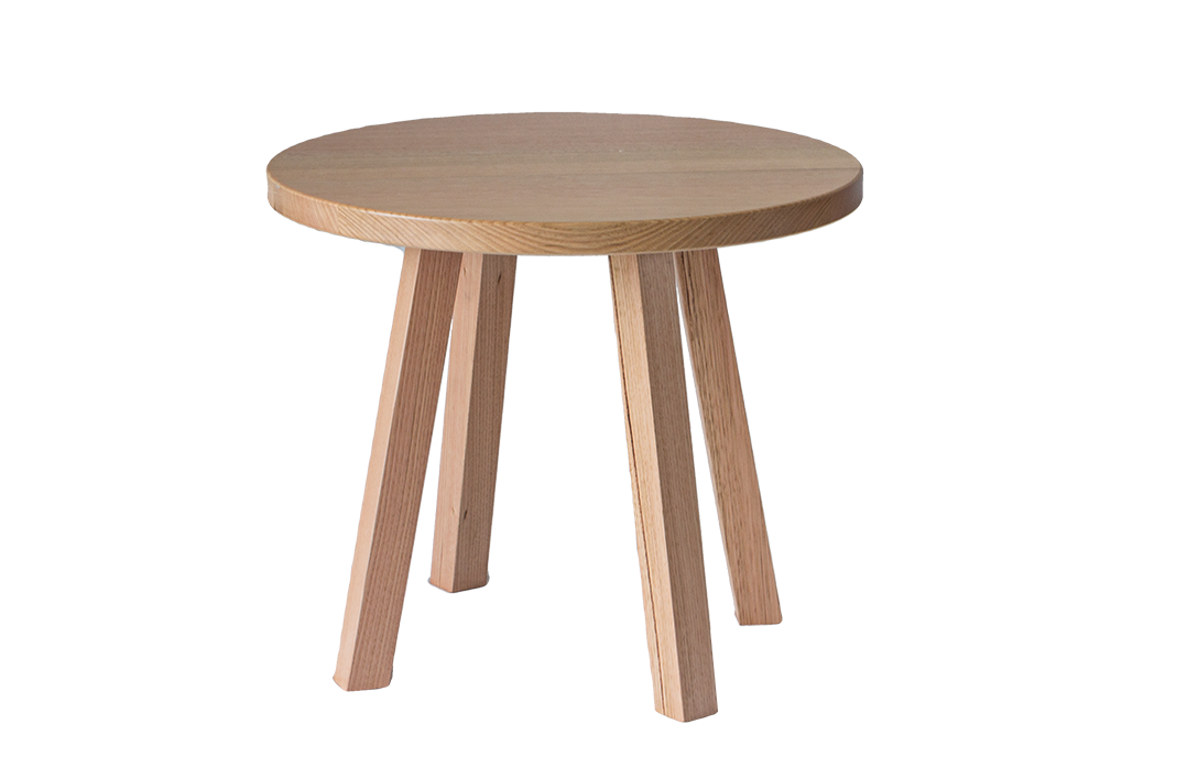 Oak Round Table