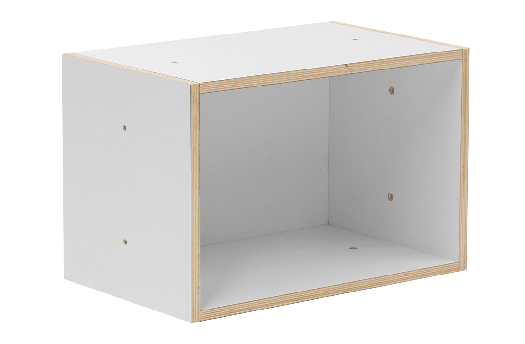 Rectangle Flexi Unit White