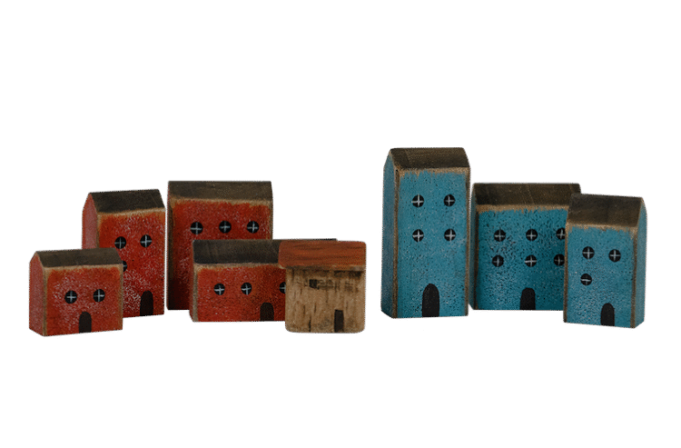 Mini Houses 8pc