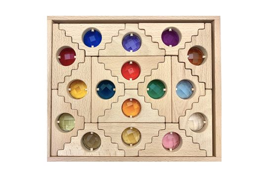 Step Gables Window Blocks 16pc