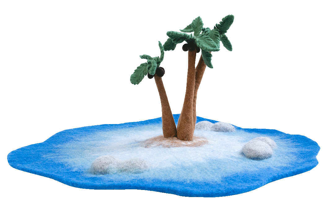Felt Whitsundays Play Mat