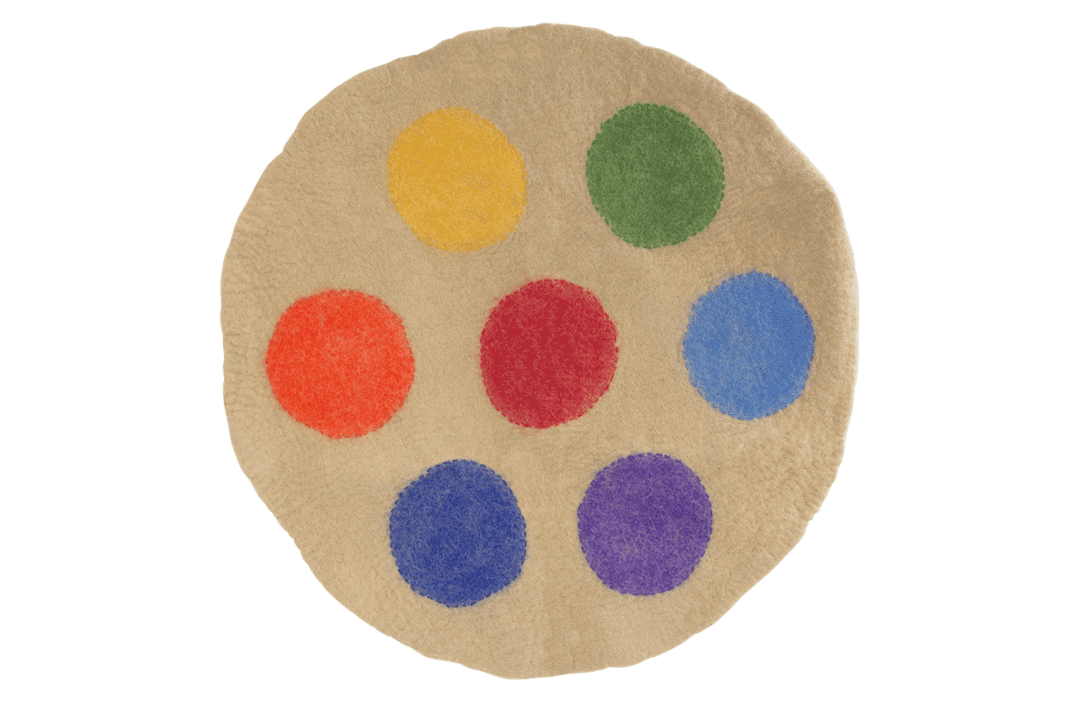 Colour Sorting Mat Rainbow