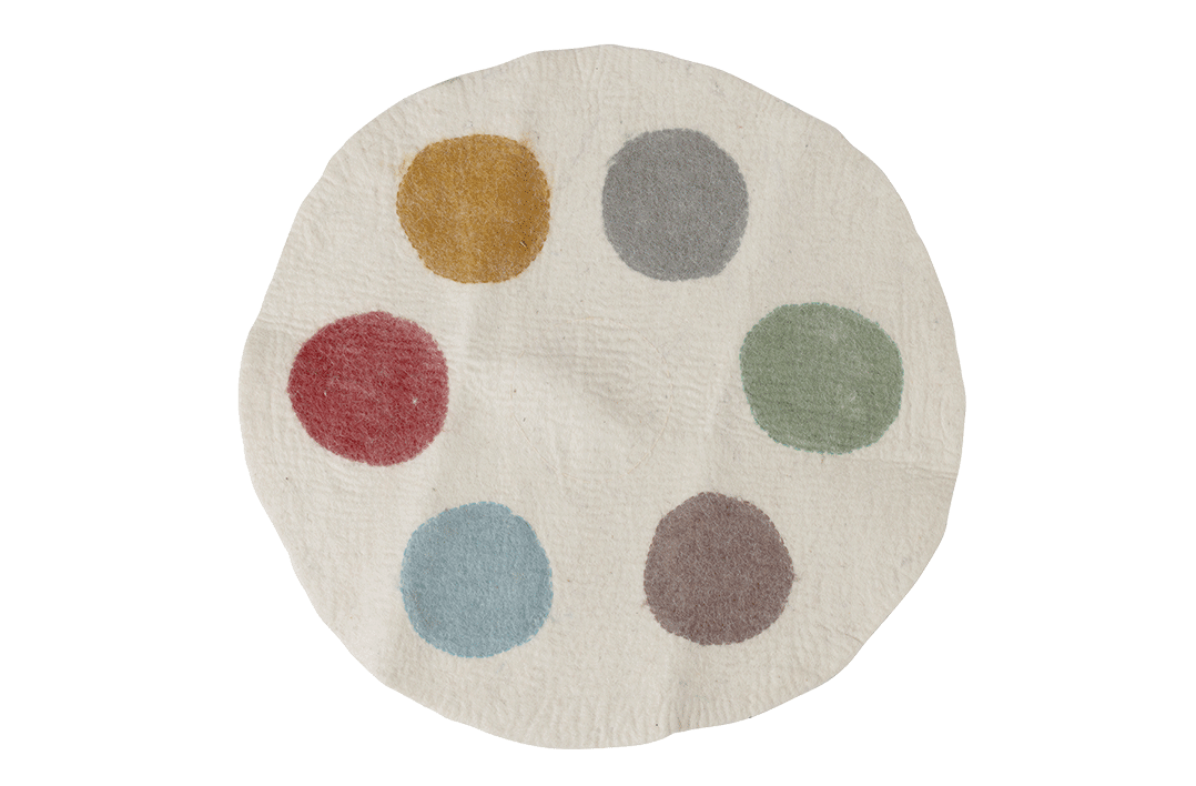 Colour Sorting Mat Earth