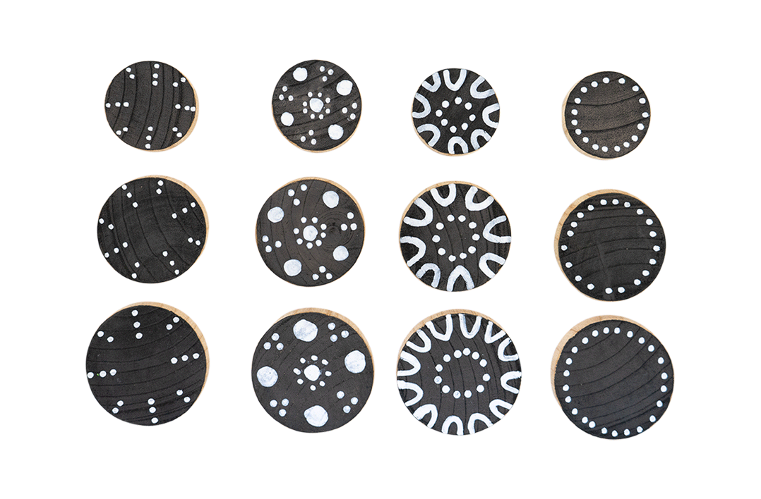 Disc Set BW 12pc
