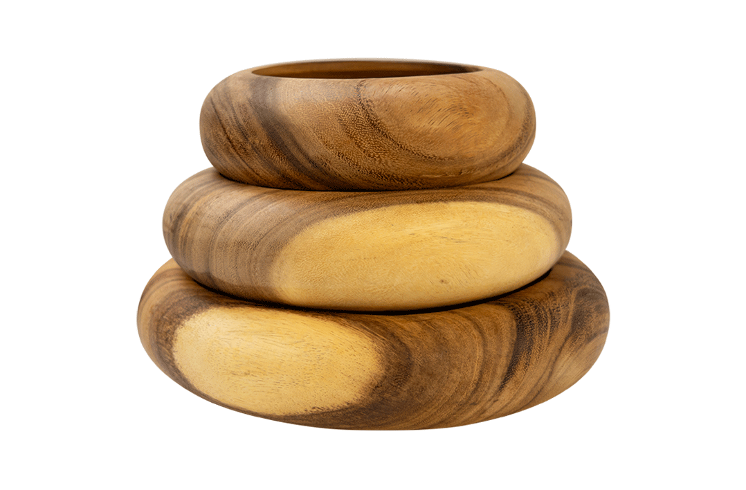 Acacia Bowl 3pc