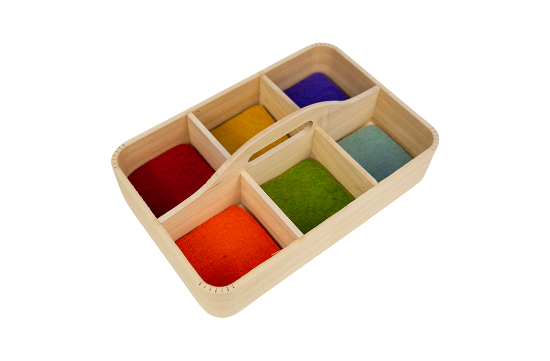 Caddy & Felt Squares 24pc