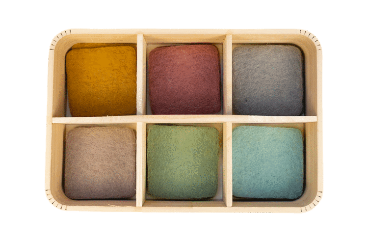 Caddy & Felt Squares 24pc