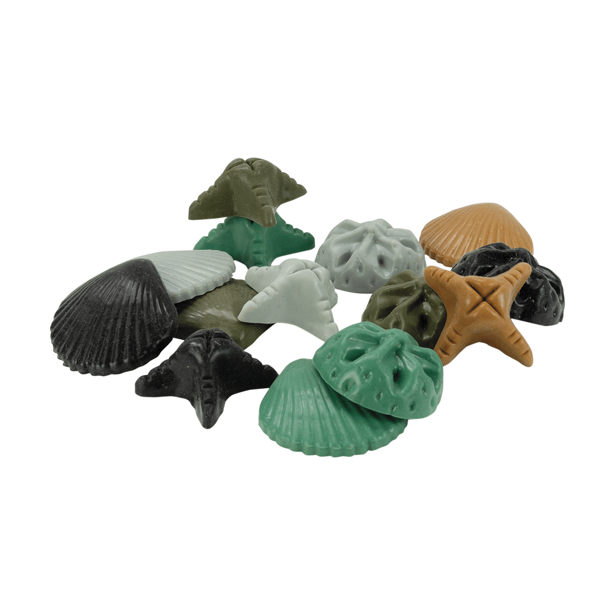 Silicone Sea Shapes 15pc